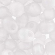 Mini-gotas Miyuki 3.4 mm DP131FR - Tr Crystal Mat AB x8g|raw }}