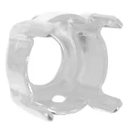 Engaste PureCrystal 1028/1088/1122 redondo 8 mm plateado