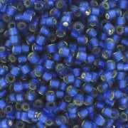 Miyuki Delica 11/0 DB0693 - Dyed Semi Mat Silver Lined Dusk Blue