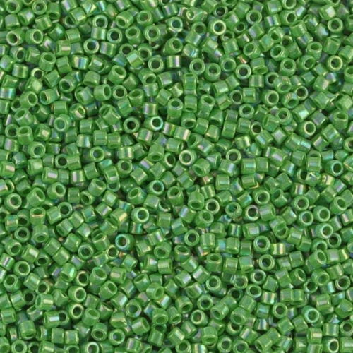 Miyuki Delica 11/0 DB0163 - Opaque Green AB