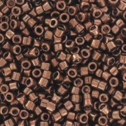 Miyuki Delica 11/0 DB0460 - Galvanized Cinnamon Brown|raw }}