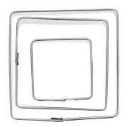 Sacabocados cuadrados x3