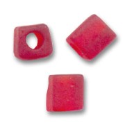 Cubos Miyuki 3 mm SB3-141F - Transparent Ruby Mat x10g|raw }}