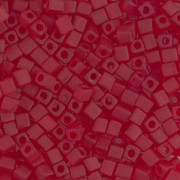 Cubos Miyuki 3 mm SB3-141F - Transparent Ruby Mat x10g