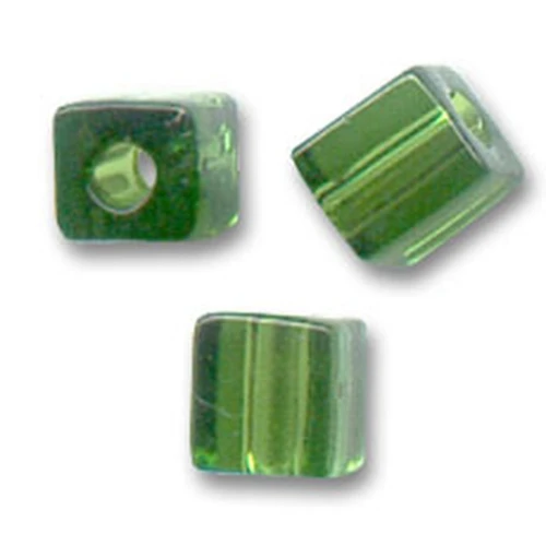 Cubos Miyuki 3 mm SB3-158 - Transparent Olive x10g