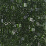 Cubos Miyuki 3 mm SB3-158 - Transparent Olive x10g