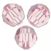 Bolas PureCrystal 5000 6 mm Light Rose x6