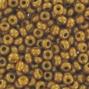 Preciosa Cuentas de rocalla 9/0 2,5 mm - Amarillo opaco Rosa Lustre x20g