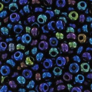 Preciosa Cuentas de rocalla 9/0 2,5 mm - Jet AB x20g
