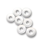 Cuentas de Rocalla Preciosa 5/0, 4,5 mm - Chalkwhite Sfinx, 20 g