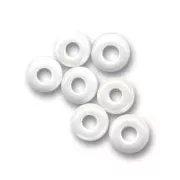 Cuentas de Rocalla Preciosa 5/0, 4,5 mm - Chalkwhite Sfinx, 20 g