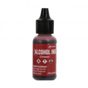 Tinta al alcohol transparente Adirondack Tim Holtz Crimson 14ml x1|raw }}