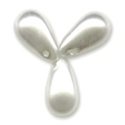 Gotas nacaradas 6x10 mm White x20|raw }}