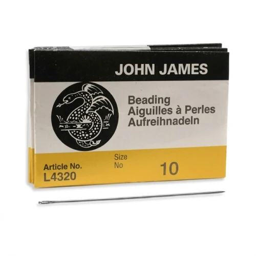Aguja John James talla 10 55 mm x25