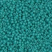 Rocalla Miyuki 15/0 412 - Opaque Turquoise Green