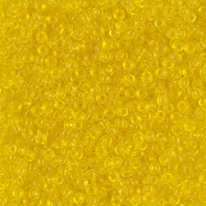 Rocalla Miyuki 15/0 136 - Transparent Yellow