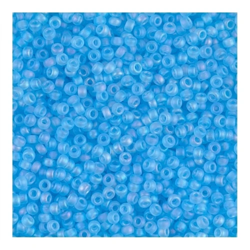 Rocalla Miyuki 15/0 148FR - Transparent Aqua Mat AB