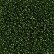 Rocalla Miyuki 15/0 158 - Transparent Olive