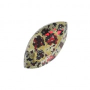 Navette PureCrystal 4228 10x5 mm Scarlet Gold Patina x1