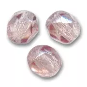 Facetadas 4 mm Crystal Light Amethyst x50