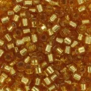 Miyuki Delica 10/0 DBM0042 - Gold Silver Lined
