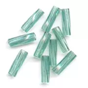 Bugles Twist Miyuki 6 mm TW-1707 - Dyed Tr Seafom x10g