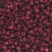 Miyuki Delica 11/0 DB0654 - Dyed Opaque Cranberry|raw }}