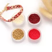 Miyuki Delica 11/0 DB0654 - Dyed Opaque Cranberry