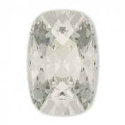 Cabuchón PureCrystal 4568 Cushion Fancy Stone 8 x 6 mm Crystal Silver Shade x1|raw }}