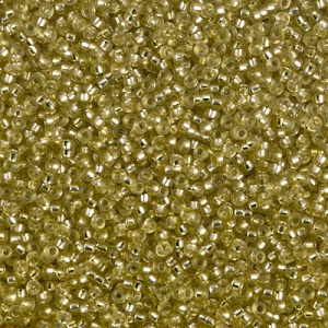 Rocalla Miyuki 15/0 1631 - Dyed Silver Lined Saffron x8 g