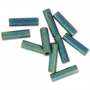 Bugles Miyuki 6 mm BGL-2008 - Mat Metallic Patina Iris x10g