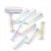 Bugles Miyuki 6 mm BGL-250 - Crystal AB x10g