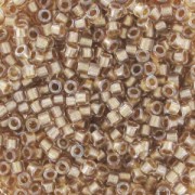 Miyuki Delica 11/0 DB0907 - Spkl Beige Lined Crystal|raw }}
