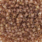 Miyuki Delica 11/0 DB0069 - Blush Lined Crystal AB|raw }}