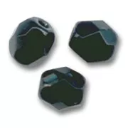 Facetadas 4 mm Jet  x1200