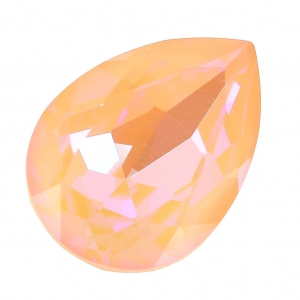 Cabuchón PureCrystal 4320 14x10 mm Crystal Peach DeLite x1