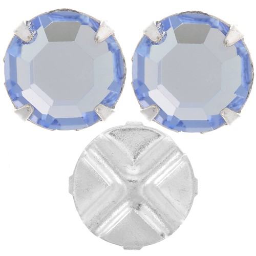 Strass para coser 8 mm Light Sapphire