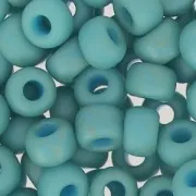 Rocalla Miyuki 6/0 1251 - Metallic Turquoise Mat