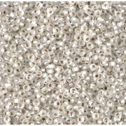 Rocalla Miyuki 11/0 1F - Crystal Silver Lined Mat