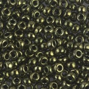 Cuentas Rocalla Miyuki 8/0 459 - Verde oliva metalizado x8 g