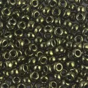 Cuentas Rocalla Miyuki 8/0 459 - Verde oliva metalizado x8 g
