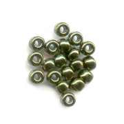 Cuentas Rocalla Miyuki 8/0 459 - Verde oliva metalizado x8 g