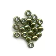 Cuentas Rocalla Miyuki 8/0 459 - Verde oliva metalizado x8 g