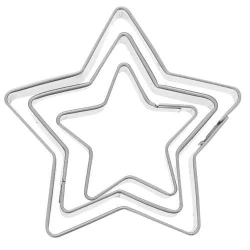 Sacabocados estrellas x3