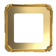Engaste en garras para cabuchón PureCrystal Kaleidoscope Square 4499 6 mm dorado x1|raw }}