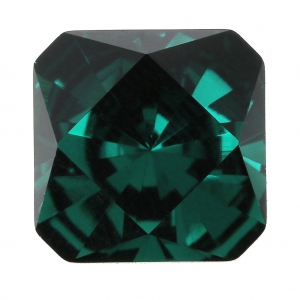Cabuchón Cuadrado PureCrystal 4499 6 mm Emerald x1