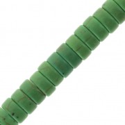 Cuenta Cuentas arandelas6x3 mm Howlite imitación x38cm - Verde|raw }}