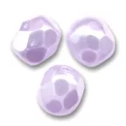Facetadas 4 mm Crystal Pearl Lavender x50