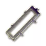 Engaste Princess Baguette 30x10 mm bronce