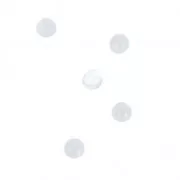 Cabuchones redondos 3 mm para pegar o para engastar Blue Lace Agate x5